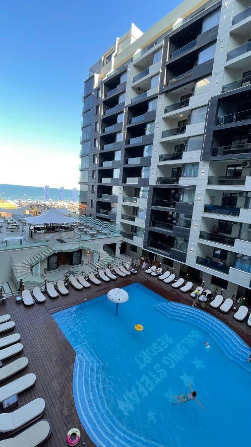 Seaview Deluxe Double Studio - Beachfront Resort Năvodari Eksteriør billede