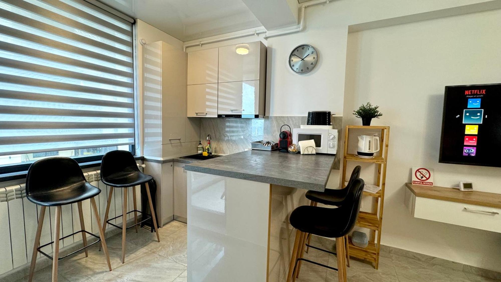 Seaview Deluxe Double Studio - Beachfront Resort Năvodari Eksteriør billede