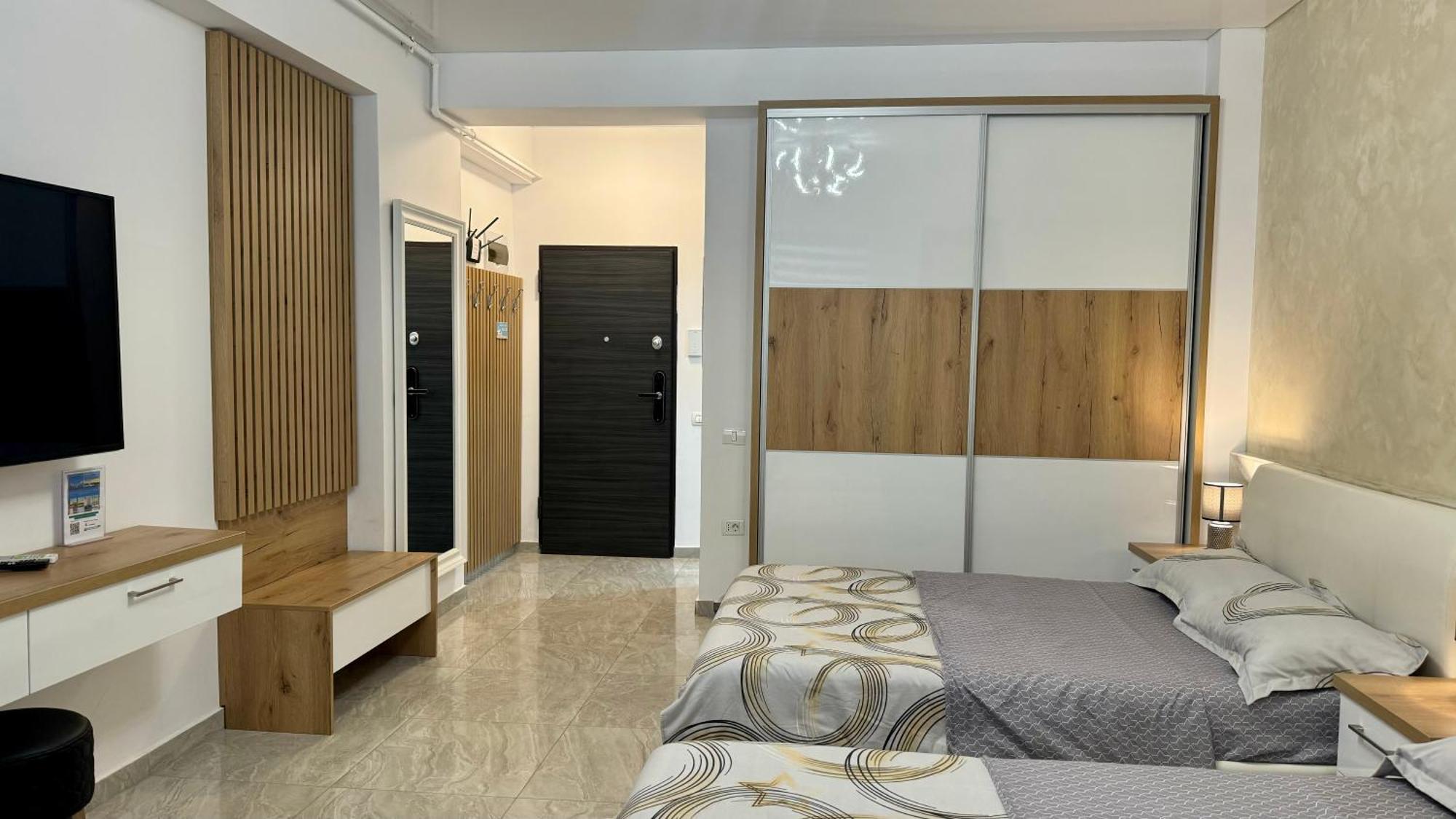 Seaview Deluxe Double Studio - Beachfront Resort Năvodari Eksteriør billede